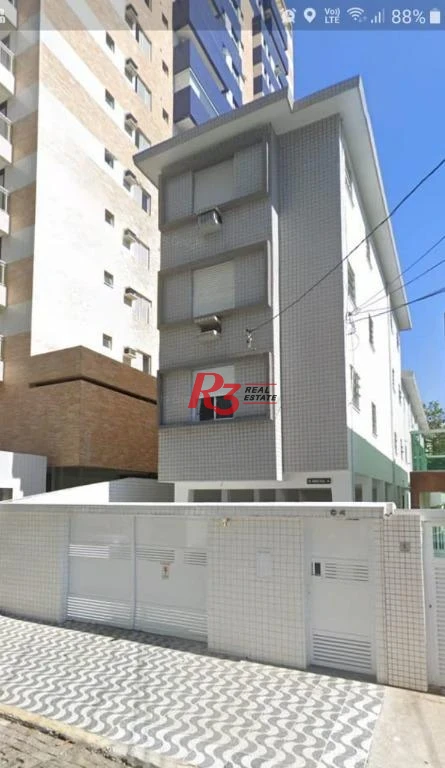 Apartamento com 2 dormitórios à venda, 67 m² - Gonzaga - Santos/SP
