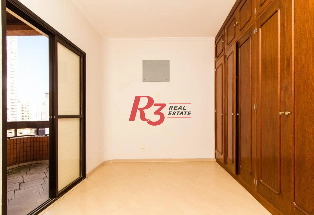 Apartamento com 3 dormitórios à venda, 118 m² - Gonzaga - Santos/SP