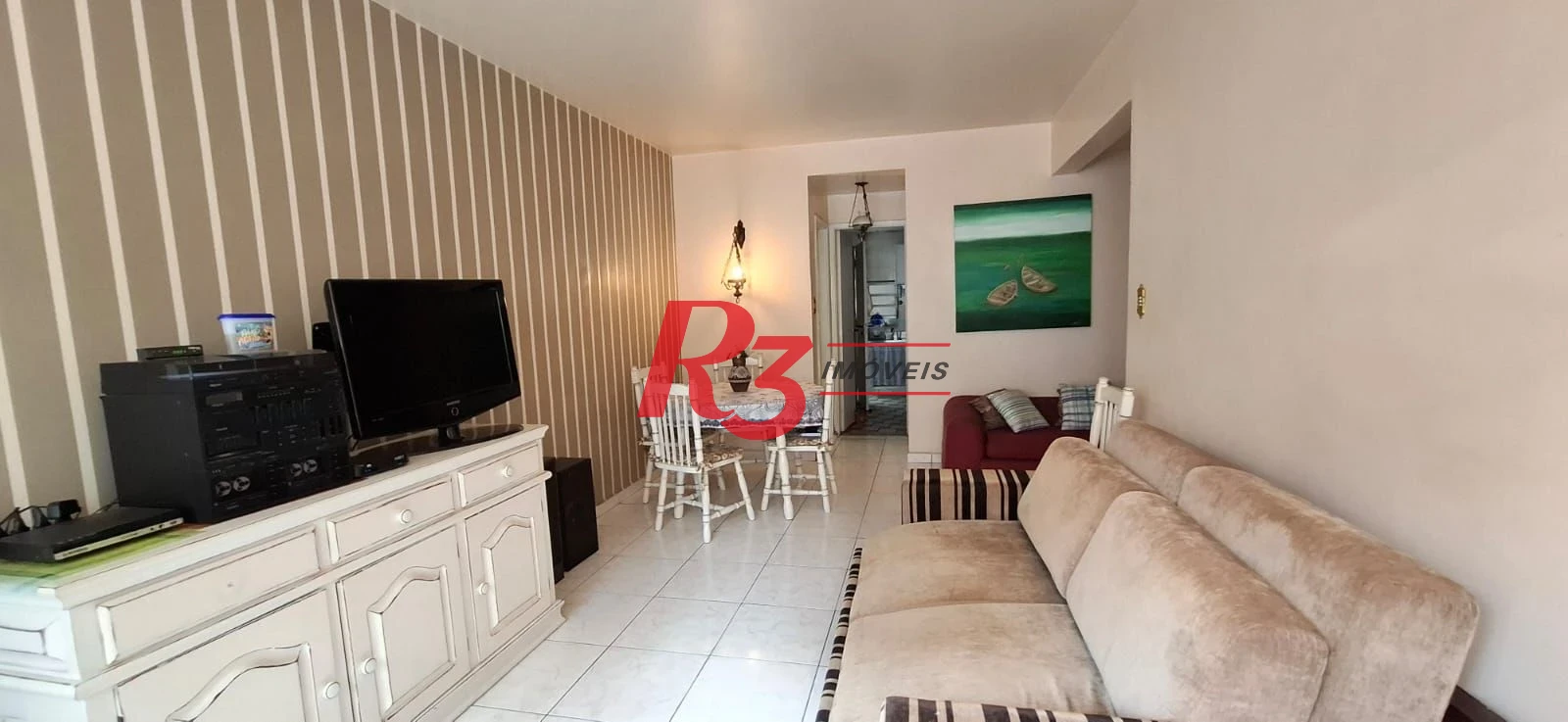 Apartamento com 3 dormitórios, 110 m² - venda por R$ 1.060.000,00 ou aluguel por R$ 6.000,00/mês - Ponta da Praia - Santos/SP