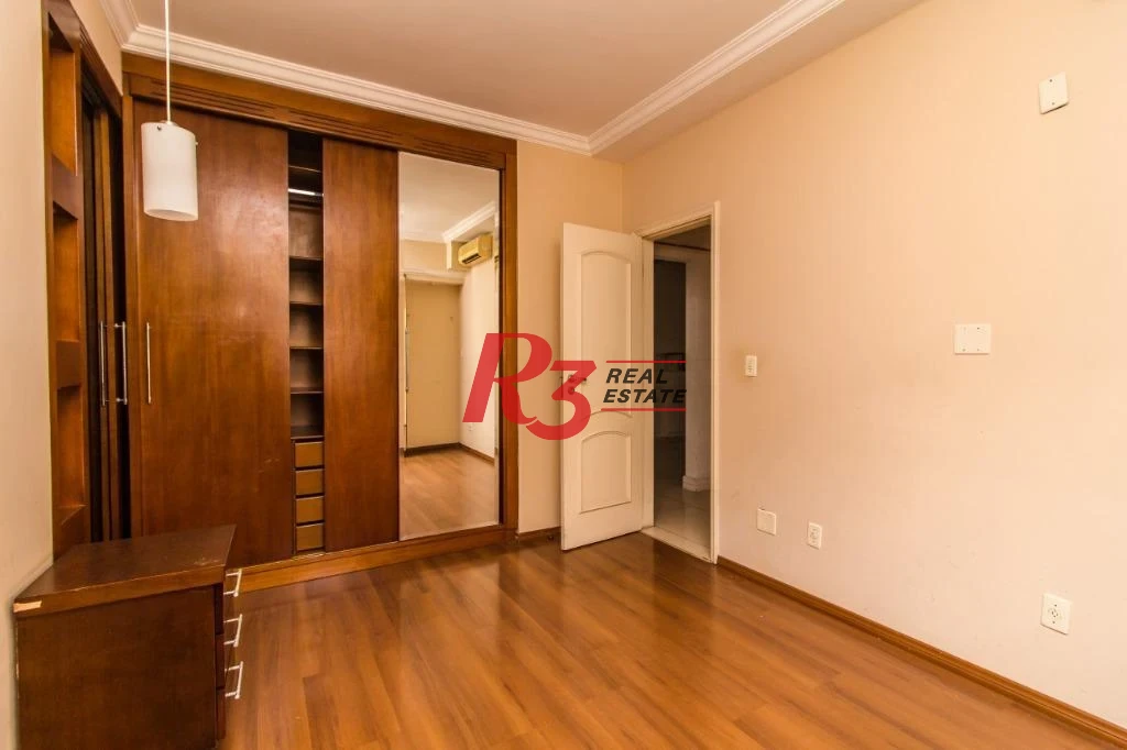 Apartamento com 3 dormitórios para alugar, 179 m² por R$ 11.000,02/mês - Gonzaga - Santos/SP