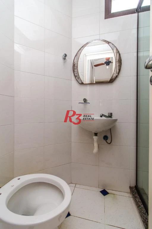 Apartamento com 3 dormitórios para alugar, 179 m² por R$ 11.000,02/mês - Gonzaga - Santos/SP