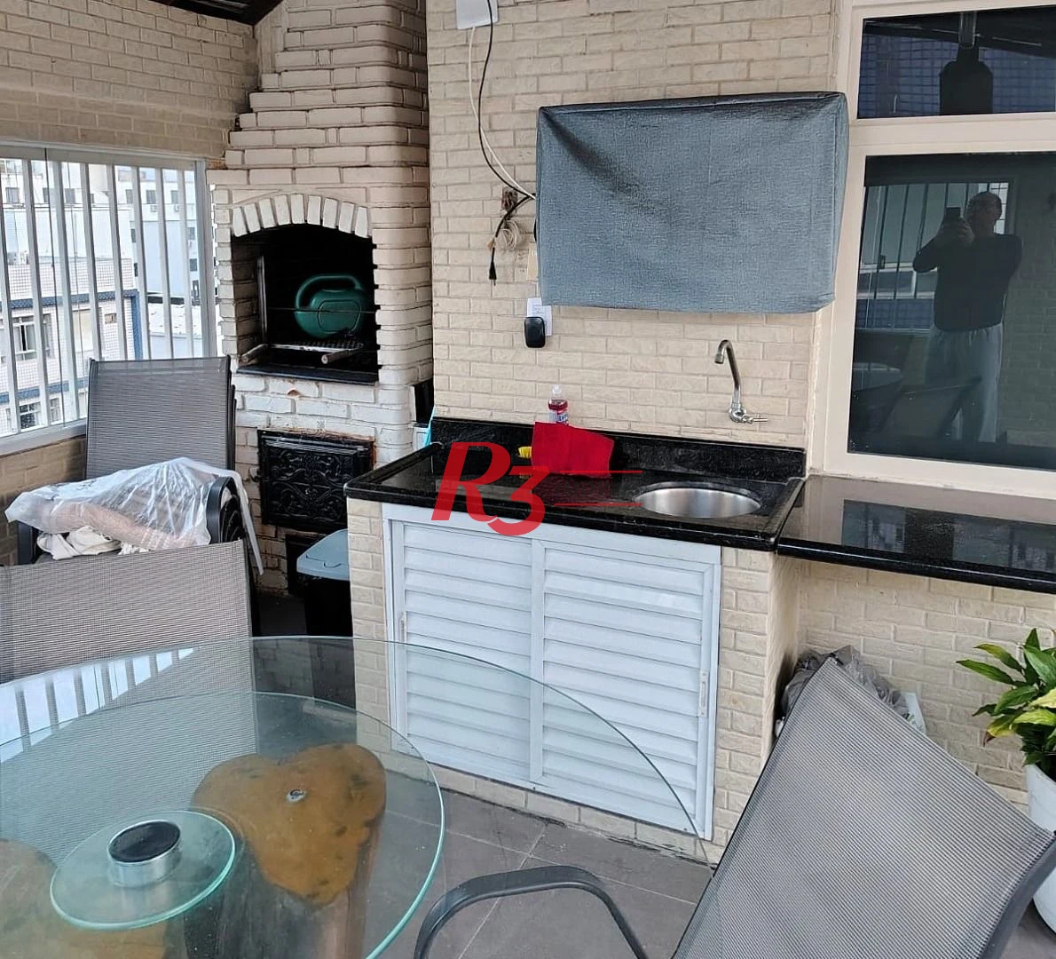 Cobertura com 3 dormitórios à venda, 300 m² por R$ 5.150.000,00 - Aparecida - Santos/SP