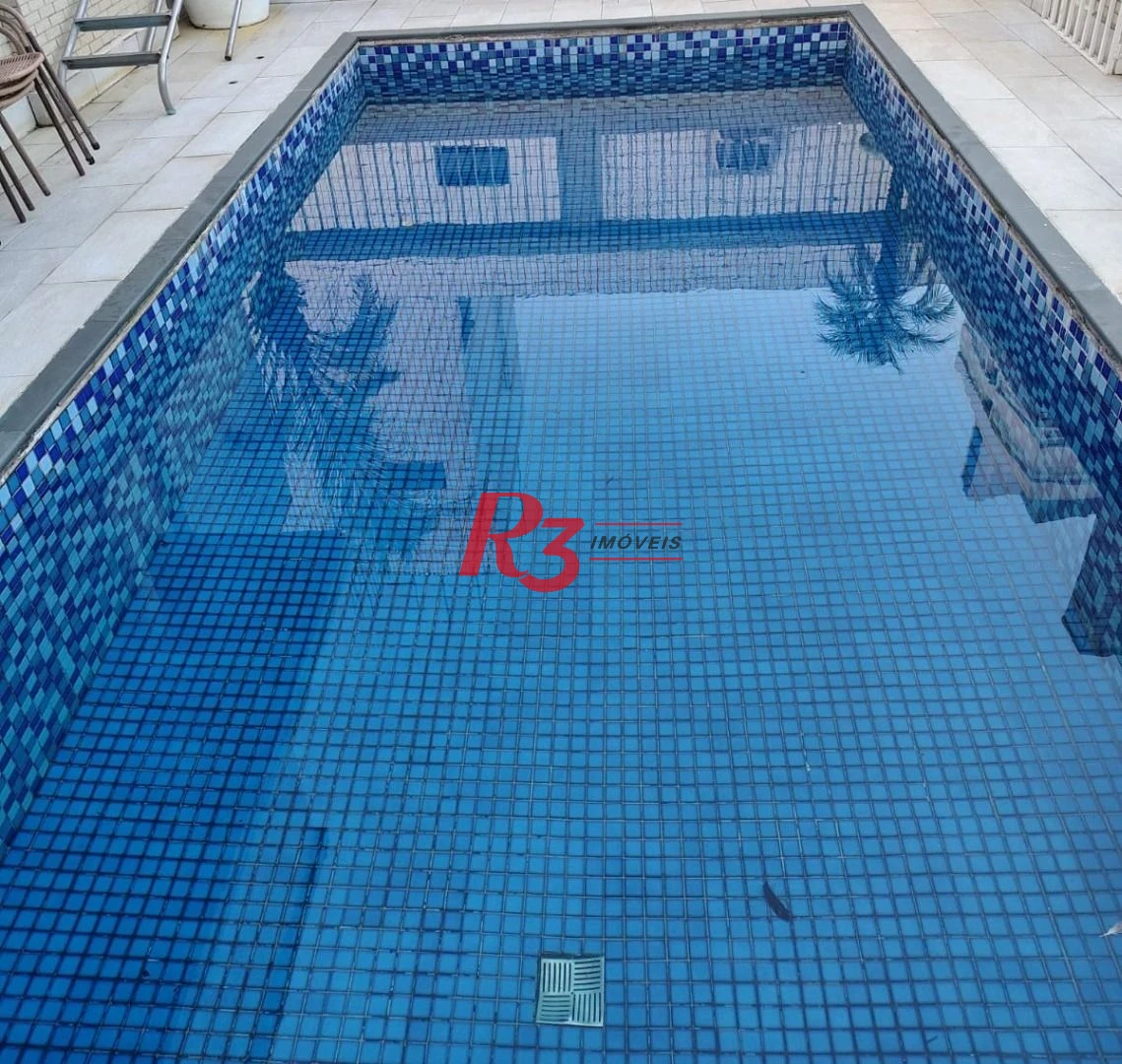 Cobertura com 3 dormitórios à venda, 300 m² por R$ 5.150.000,00 - Aparecida - Santos/SP