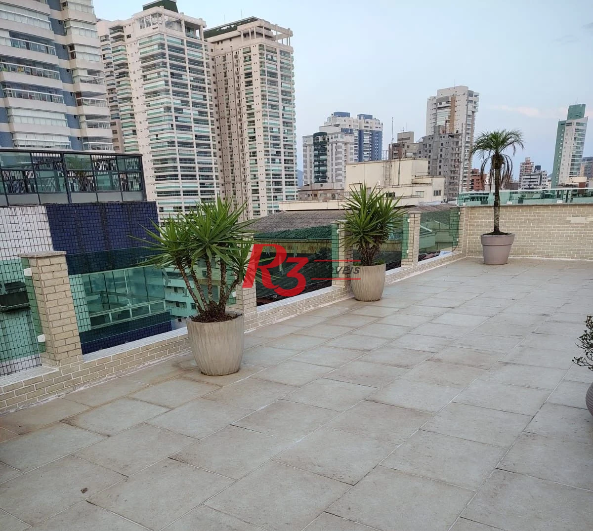 Cobertura com 3 dormitórios à venda, 300 m² por R$ 5.150.000,00 - Aparecida - Santos/SP