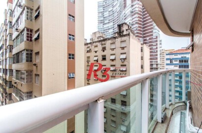 Apartamento com 2 dormitórios à venda, 69 m²  - José Menino - Santos/SP