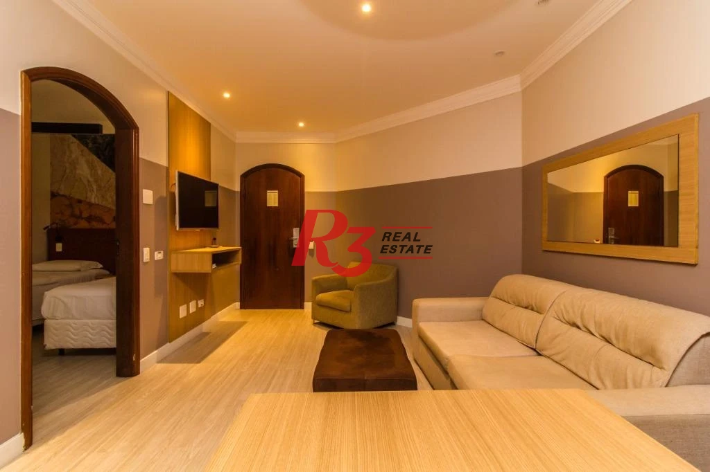 Flat à venda, 47 m² por R$ 440.000,00 - Gonzaga - Santos/SP