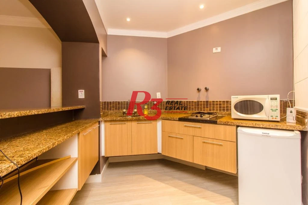 Flat à venda, 47 m² por R$ 440.000,00 - Gonzaga - Santos/SP
