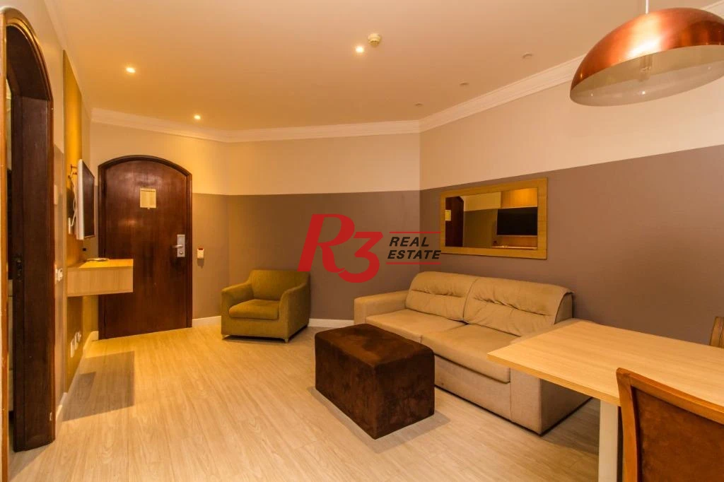 Flat à venda, 47 m² por R$ 440.000,00 - Gonzaga - Santos/SP