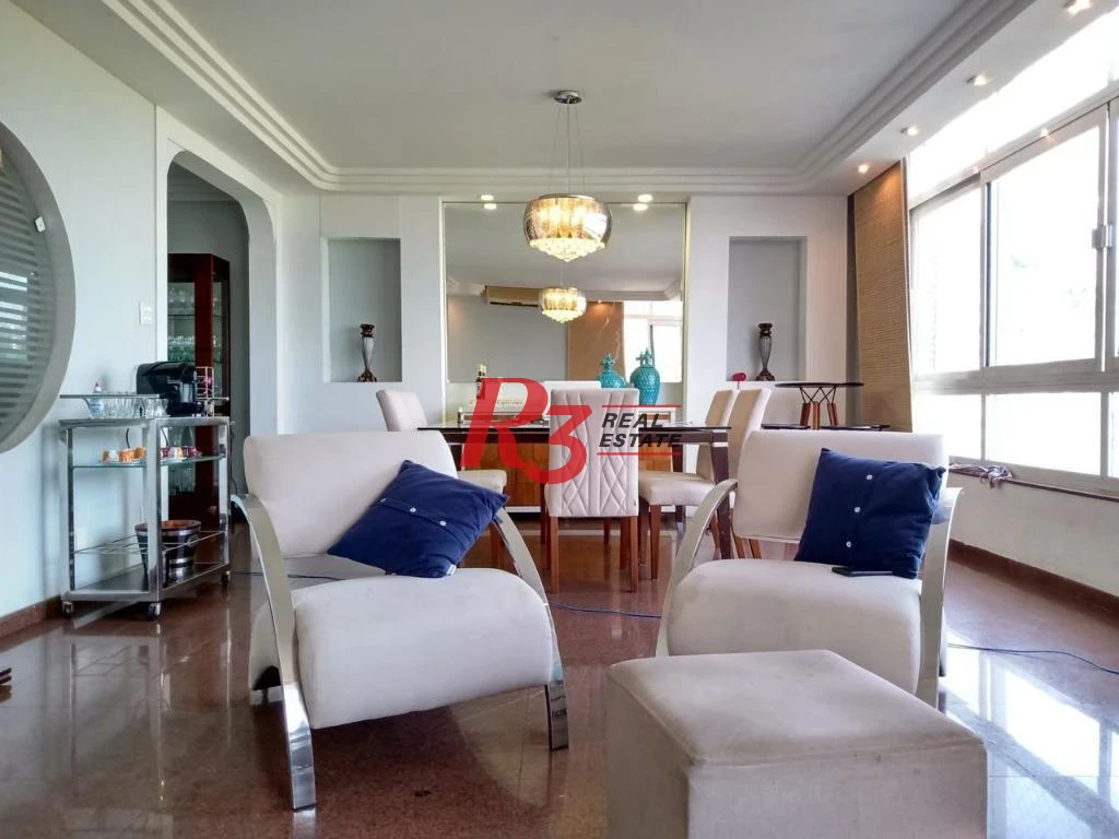 Apartamento com 3 dormitórios à venda, 168 m² - Itararé - São Vicente/SP