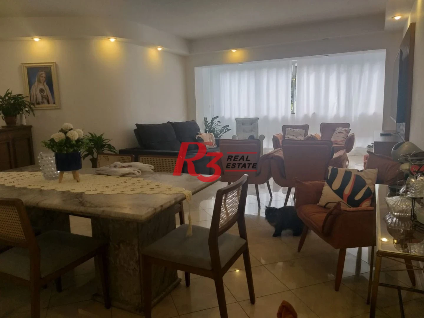 Apartamento com 3 dormitórios à venda, 156 m² por R$ 1.100.000,00 - Gonzaga - Santos/SP