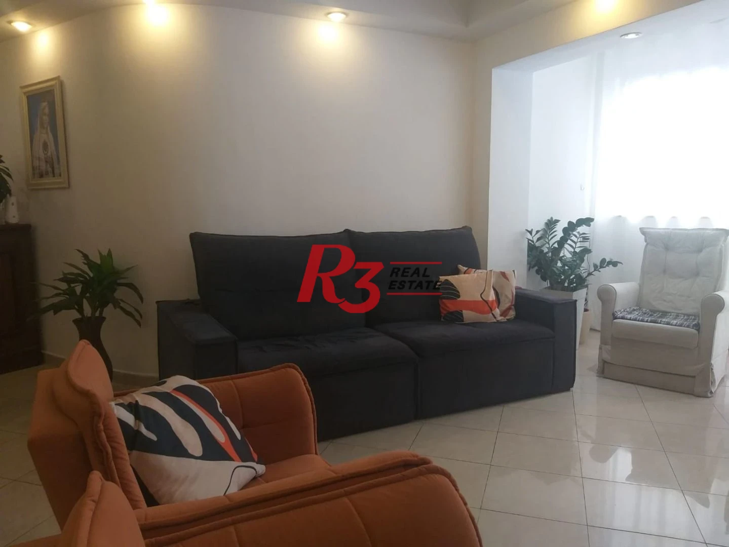 Apartamento com 3 dormitórios à venda, 156 m² por R$ 1.100.000,00 - Gonzaga - Santos/SP