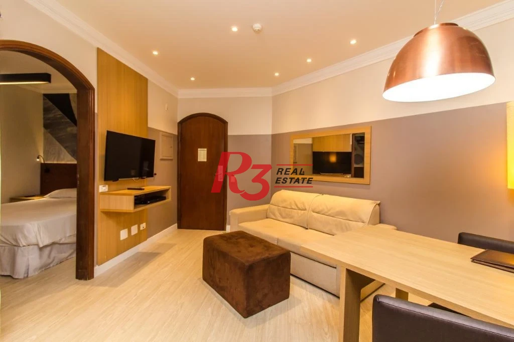 Flat à venda, 50 m² por R$ 450.000,00 - Gonzaga - Santos/SP