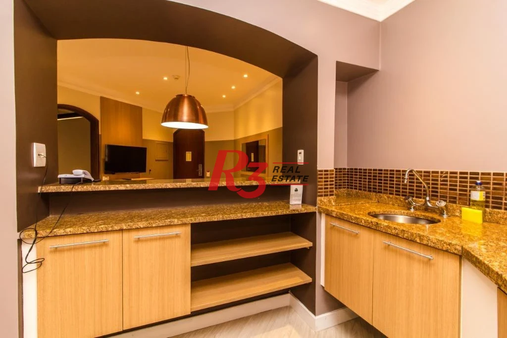 Flat à venda, 50 m² por R$ 450.000,00 - Gonzaga - Santos/SP