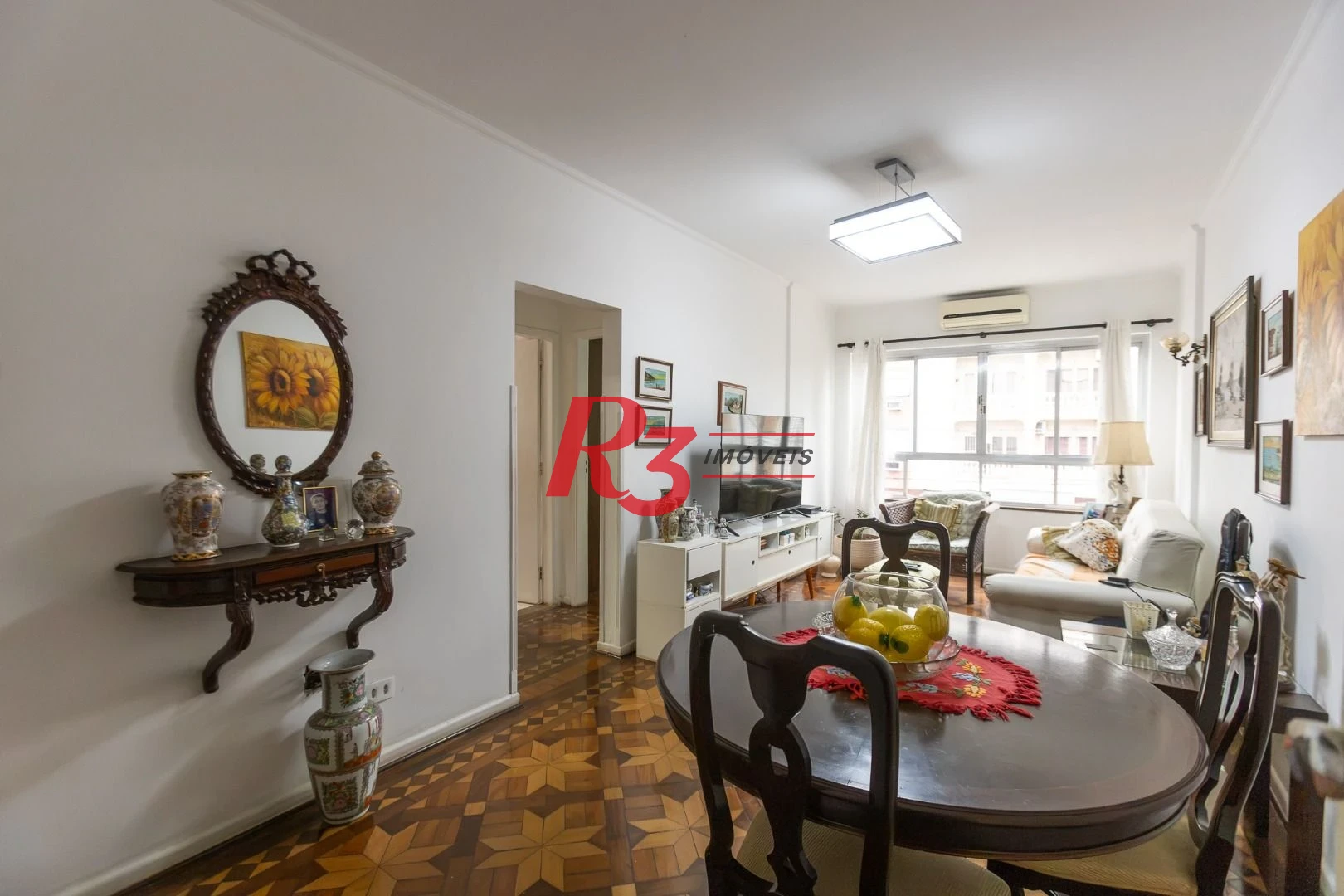 Apartamento com 2 dormitórios para alugar, 104 m² por R$ 4.000,00/mês - Embaré - Santos/SP