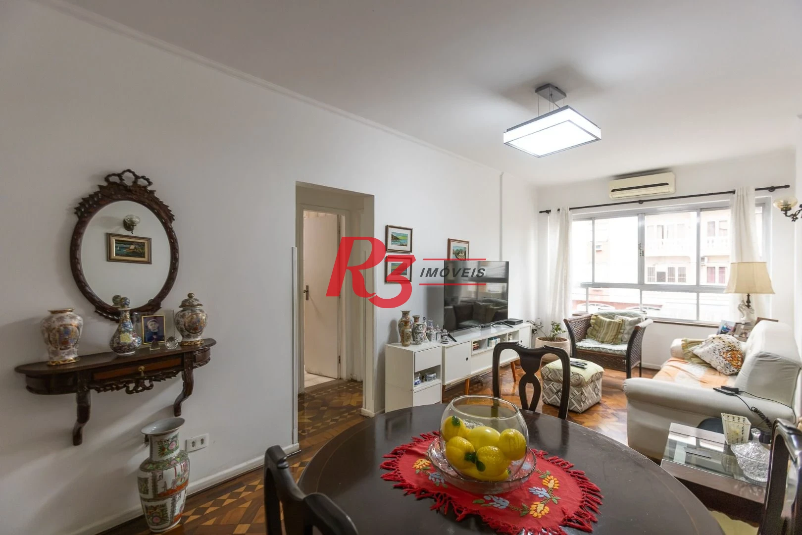 Apartamento com 2 dormitórios para alugar, 104 m² por R$ 4.000,00/mês - Embaré - Santos/SP