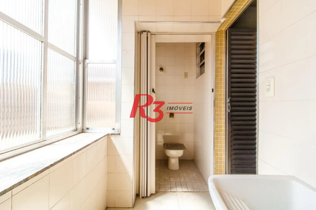 Apartamento com 2 dormitórios à venda, 80 m² por R$ 445.000,00 - Boqueirão - Santos/SP