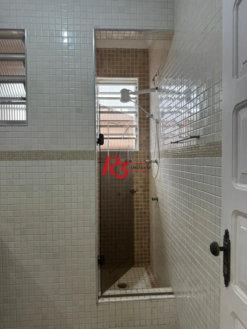Apartamento com 2 dormitórios à venda, 80 m² por R$ 445.000,00 - Boqueirão - Santos/SP