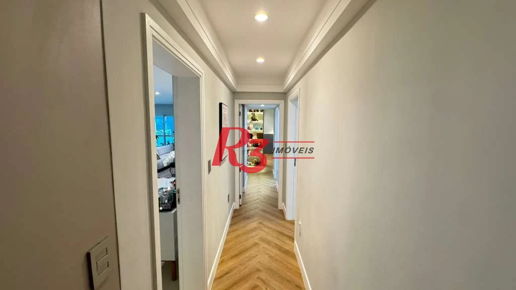 Apartamento com 4 dormitórios à venda, 360 m² por R$ 7.000.000,00 - Gonzaga - Santos/SP