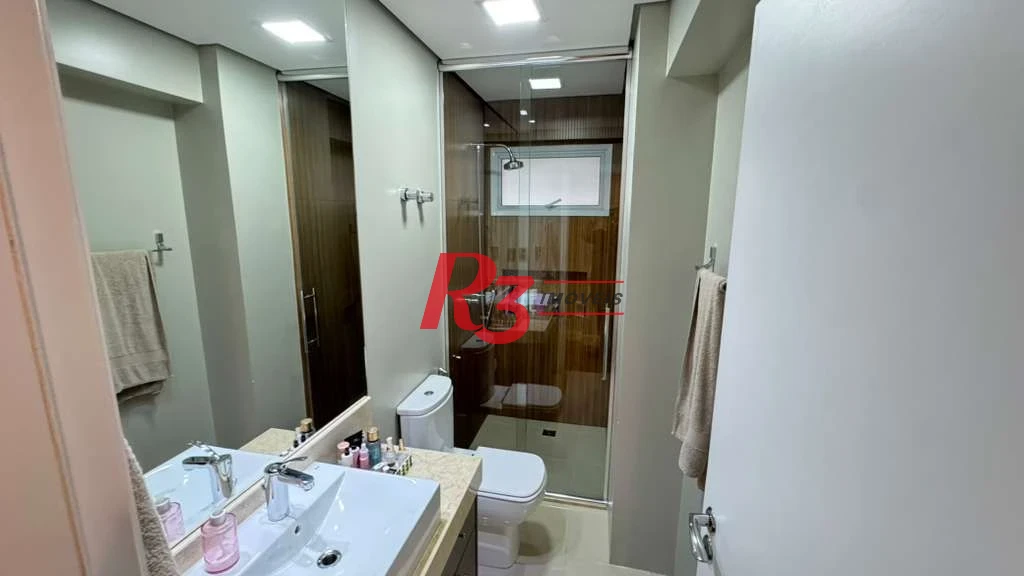 Apartamento com 4 dormitórios à venda, 360 m² por R$ 7.000.000,00 - Gonzaga - Santos/SP