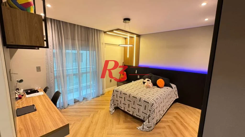 Apartamento com 4 dormitórios à venda, 360 m² por R$ 7.000.000,00 - Gonzaga - Santos/SP