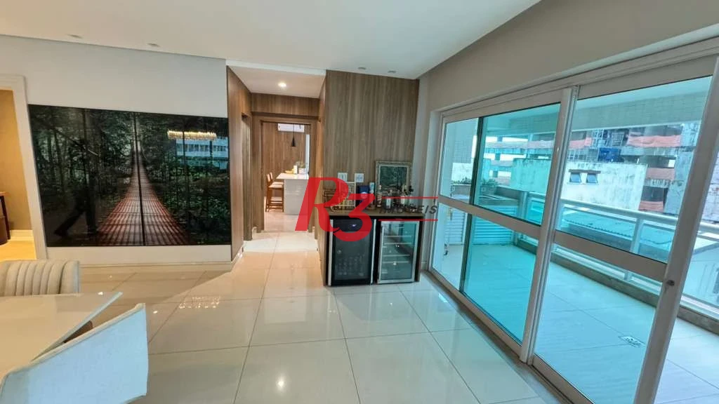Apartamento com 4 dormitórios à venda, 360 m² por R$ 7.000.000,00 - Gonzaga - Santos/SP