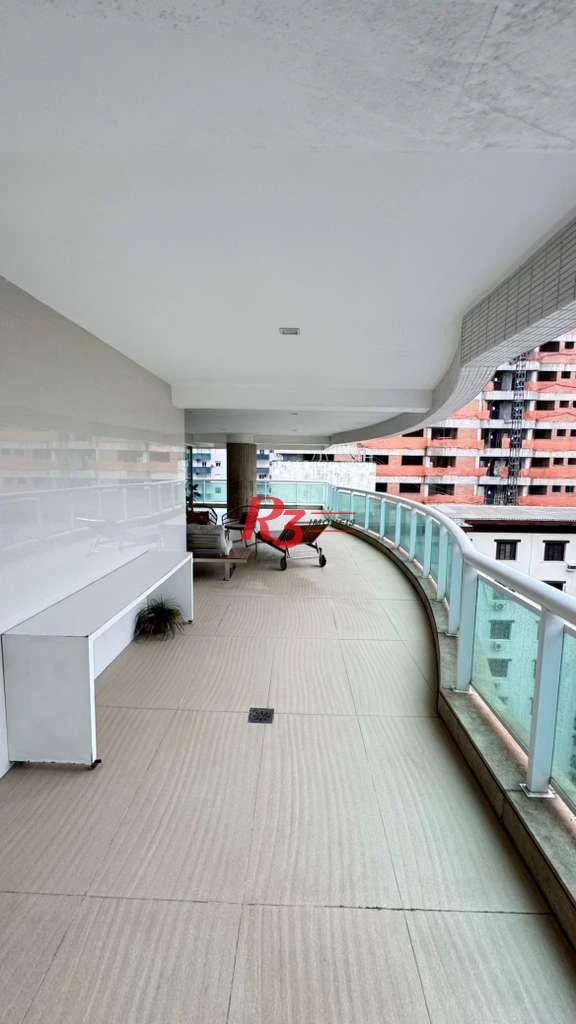 Apartamento com 4 dormitórios à venda, 360 m² por R$ 7.000.000,00 - Gonzaga - Santos/SP