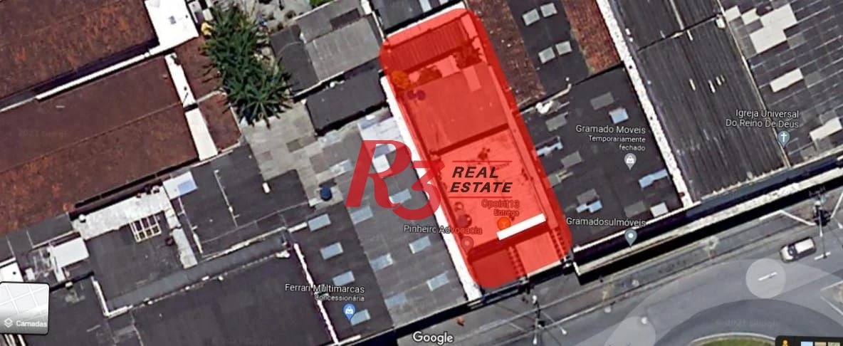 Terreno à venda, 500 m² por R$ 1.900.000,00 - Aviação - Praia Grande/SP