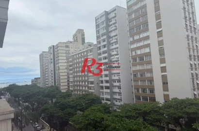 Apartamento com 3 dormitórios à venda, 194 m² por R$ 1.800.000,00 - Vila Matias - Santos/SP