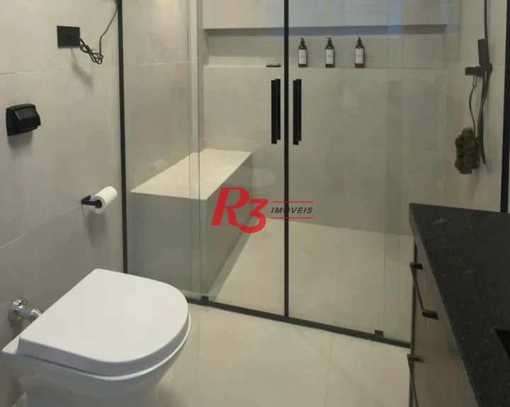 Apartamento com 3 dormitórios à venda, 133 m² por R$ 1.300.000,00 - Gonzaga - Santos/SP