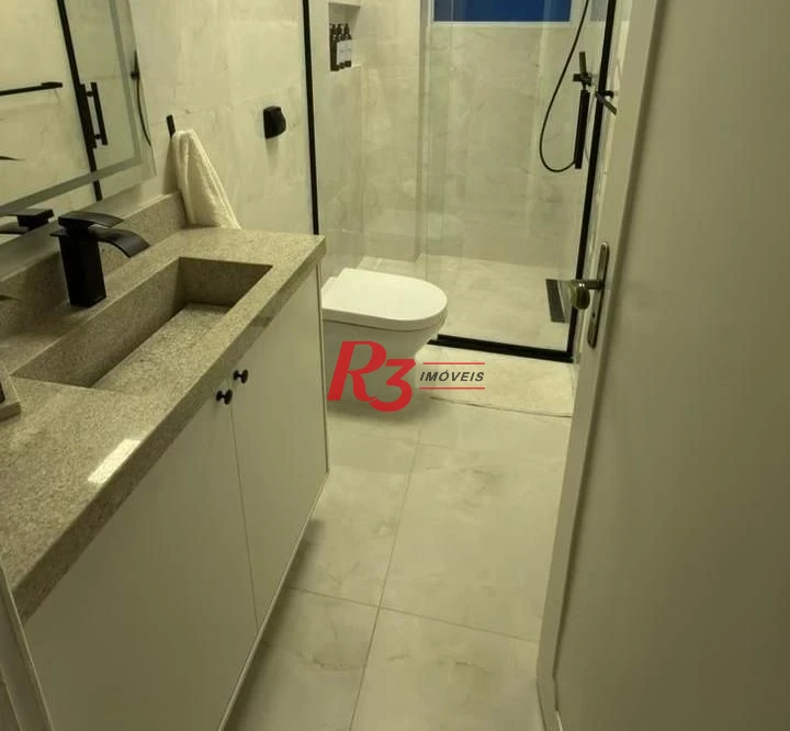 Apartamento com 3 dormitórios à venda, 133 m² por R$ 1.300.000,00 - Gonzaga - Santos/SP