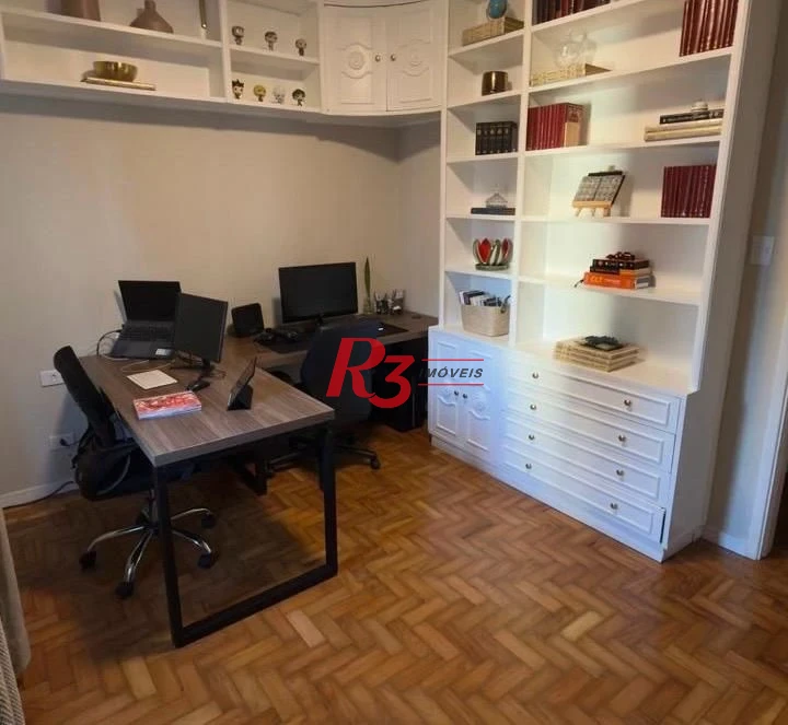Apartamento com 3 dormitórios à venda, 133 m² por R$ 1.300.000,00 - Gonzaga - Santos/SP