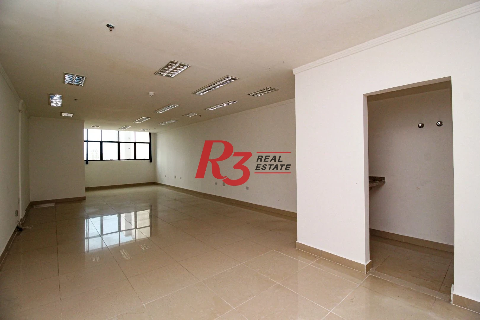 Sala para alugar, 65 m²  - Centro - Santos/SP