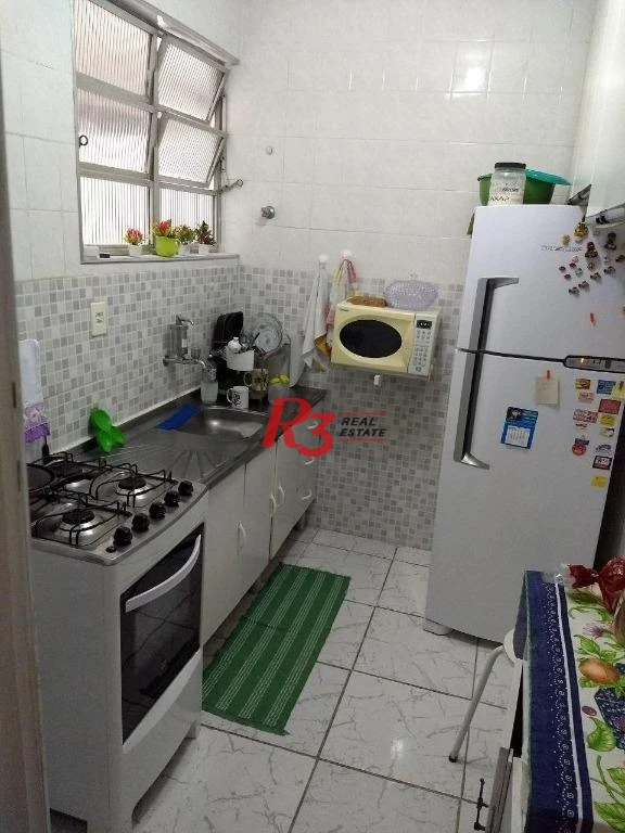 Apartamento com 2 dormitórios à venda, 70 m² - Gonzaga - Santos/SP