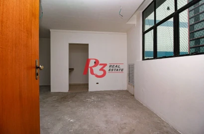 Sala para alugar, 90 m²  - Centro - Santos/SP