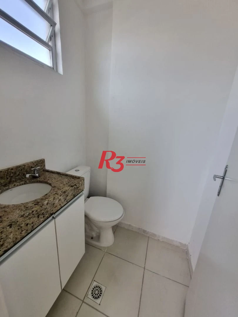 Sala para alugar, 51 m² por R$ 2.900,02/mês - Embaré - Santos/SP