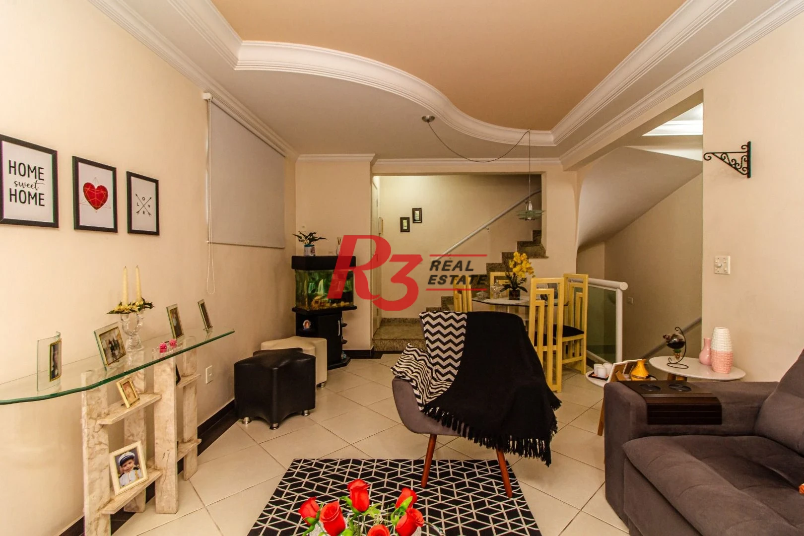 Sobrado à venda, 140 m² por R$ 730.000,00 - Estuário - Santos/SP