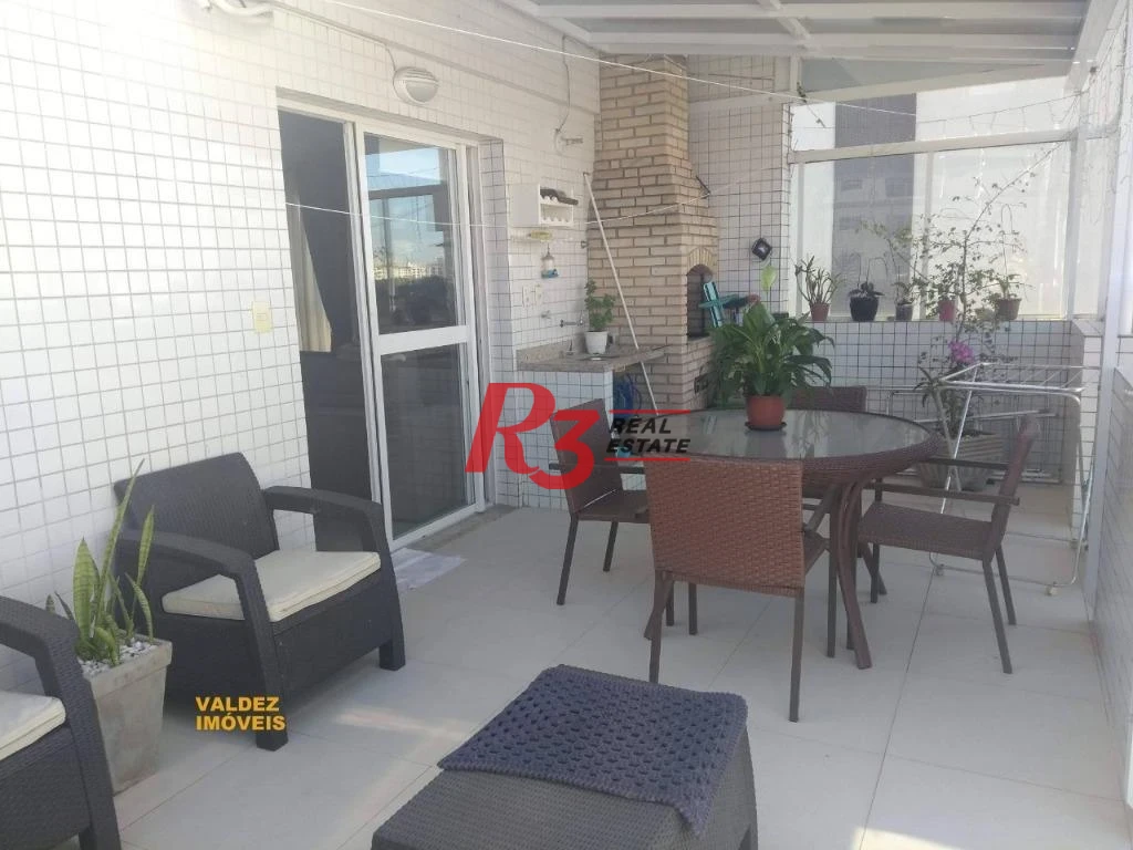 Cobertura à venda, 169 m² por R$ 1.450.000,00 - Boqueirão - Santos/SP