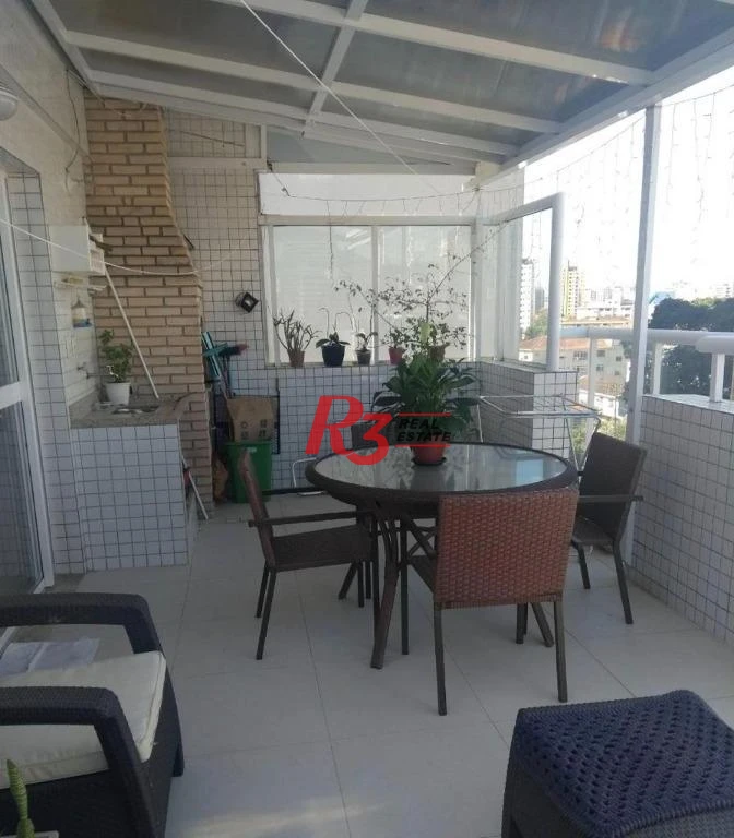 Cobertura à venda, 169 m² por R$ 1.450.000,00 - Boqueirão - Santos/SP