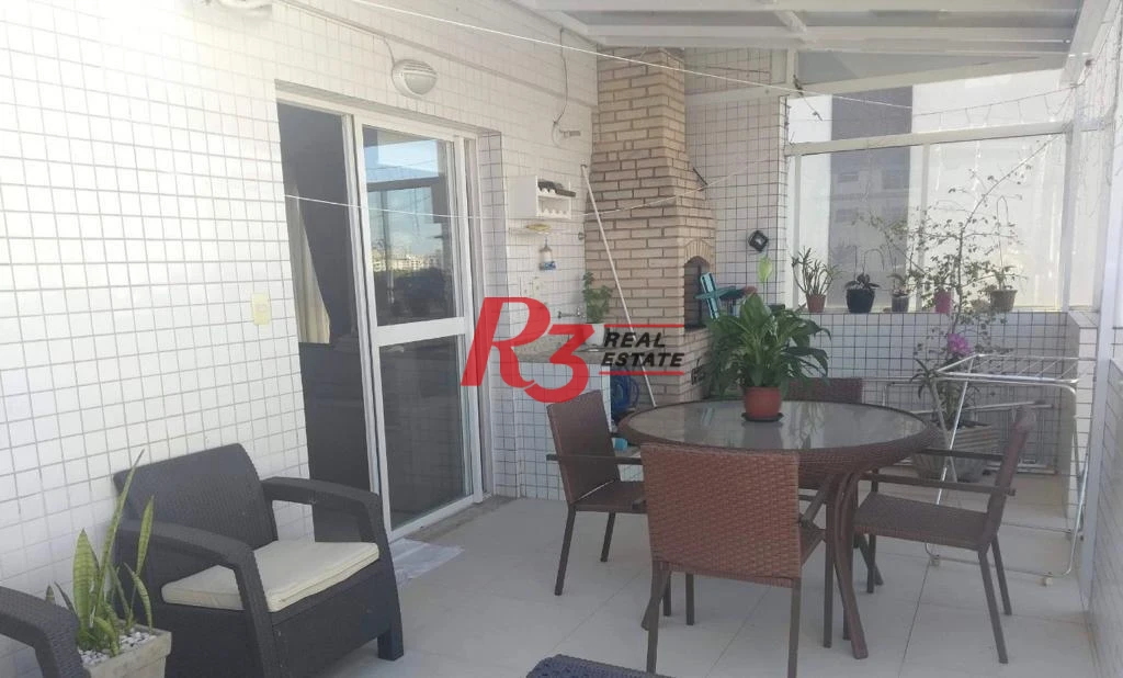Cobertura à venda, 169 m² por R$ 1.450.000,00 - Boqueirão - Santos/SP