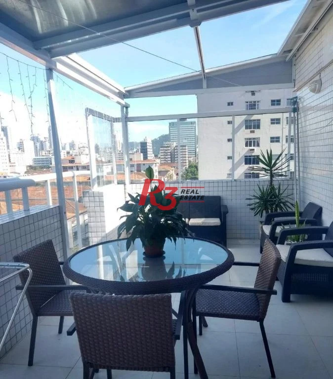 Cobertura à venda, 169 m² por R$ 1.450.000,00 - Boqueirão - Santos/SP