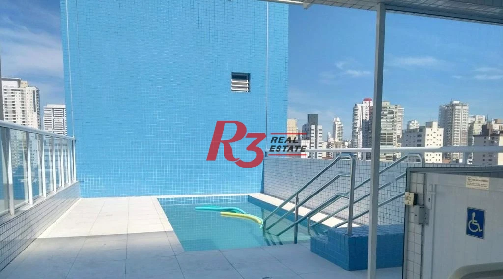 Cobertura à venda, 169 m² por R$ 1.450.000,00 - Boqueirão - Santos/SP