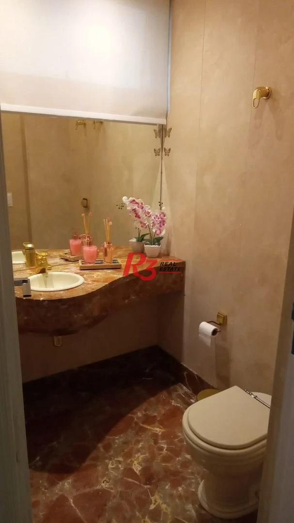 Apartamento com 3 dormitórios, 270 m² - venda por R$ 2.450.000,00 ou aluguel por R$ 25.000,00/mês - Boqueirão - Santos/SP