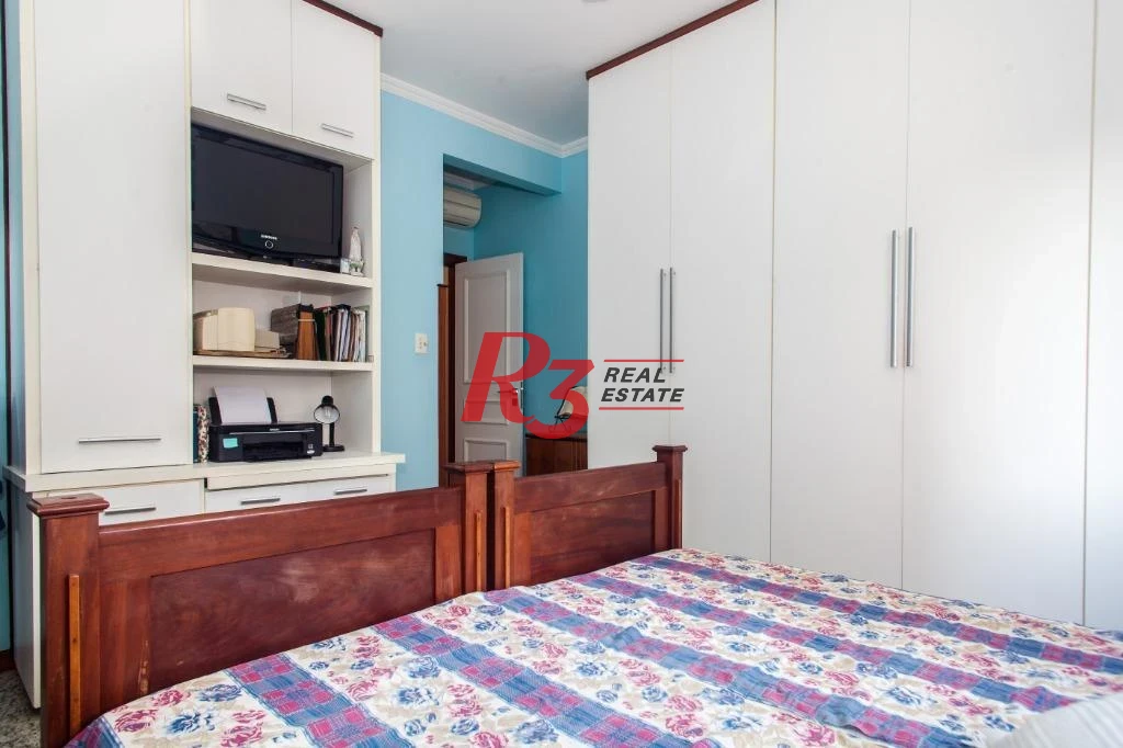 Apartamento com 4 dormitórios à venda, 198 m² - Boqueirão - Santos/SP