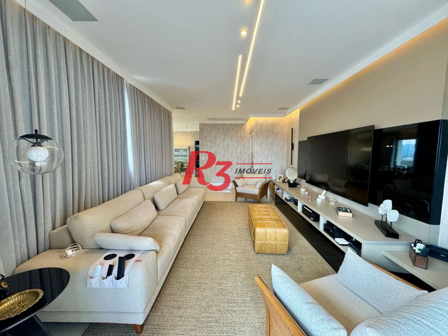 Cobertura com 3 dormitórios à venda, 273 m² por R$ 4.950.000,00 - Boqueirão - Santos/SP