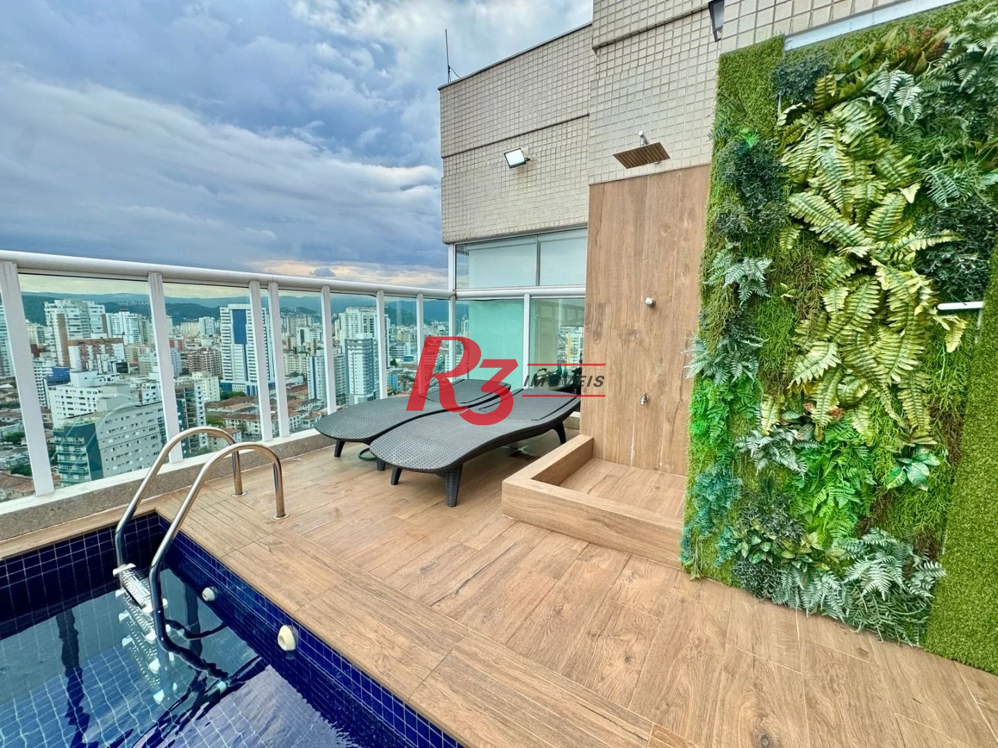 Cobertura com 3 dormitórios à venda, 273 m² por R$ 4.950.000,00 - Boqueirão - Santos/SP