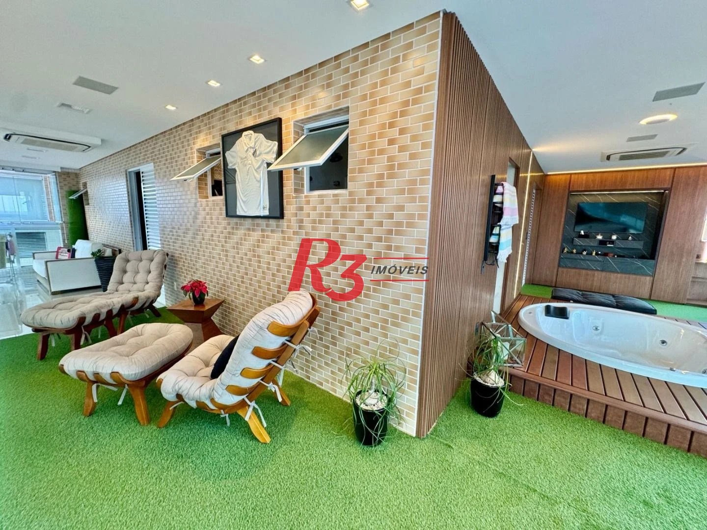 Cobertura com 3 dormitórios à venda, 273 m² por R$ 4.950.000,00 - Boqueirão - Santos/SP