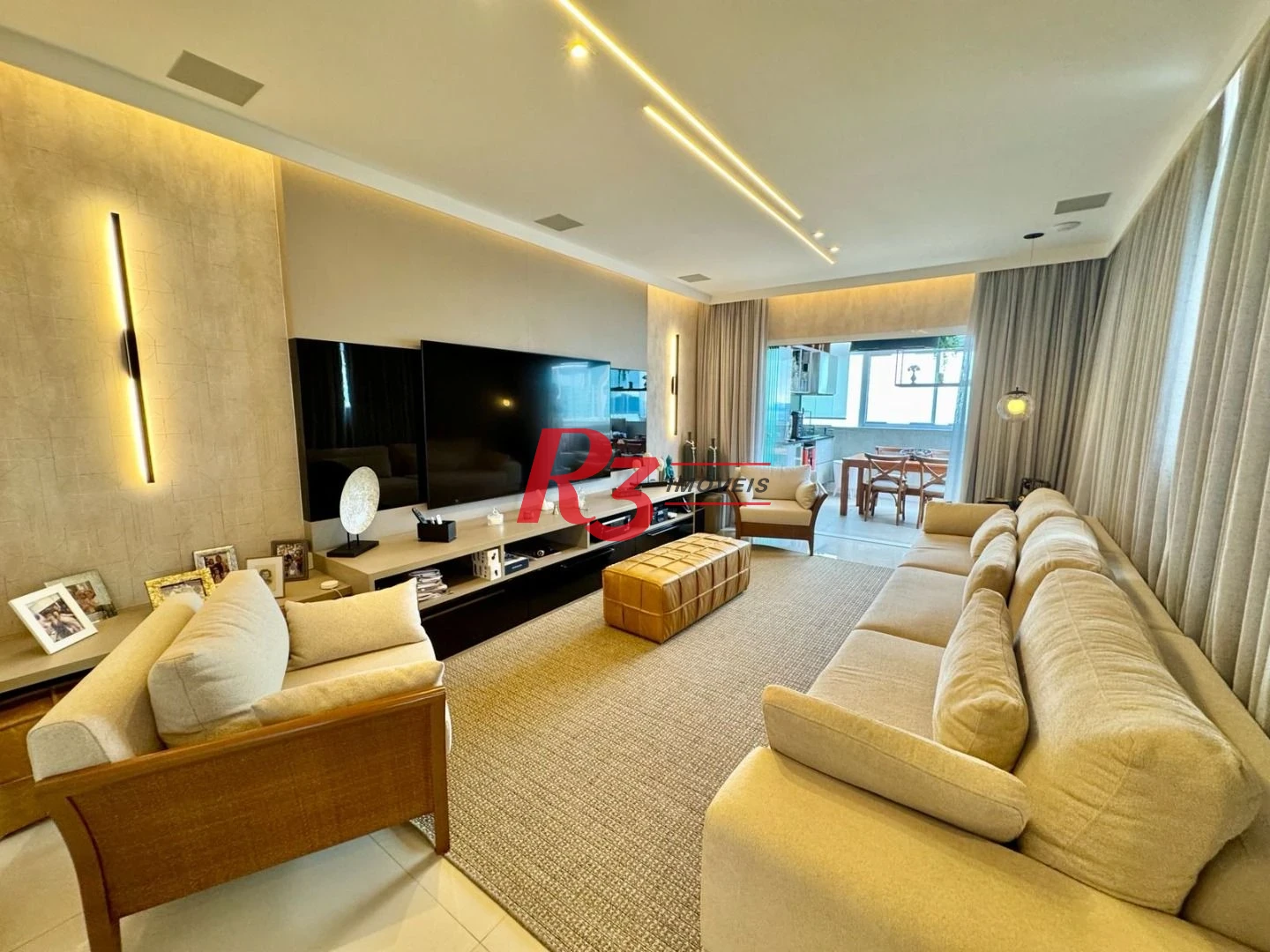 Cobertura com 3 dormitórios à venda, 273 m² por R$ 4.950.000,00 - Boqueirão - Santos/SP