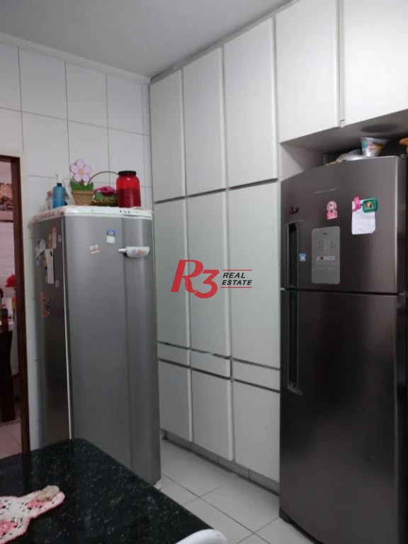 Sobrado com 3 dormitórios à venda, 163 m² - Marapé - Santos/SP