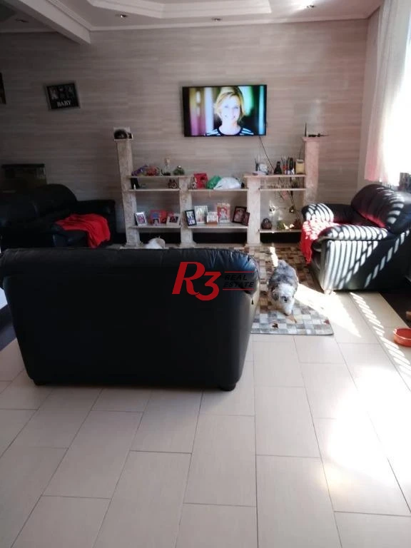 Sobrado com 3 dormitórios à venda, 163 m² - Marapé - Santos/SP