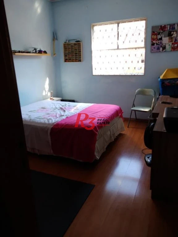 Sobrado com 3 dormitórios à venda, 163 m² - Marapé - Santos/SP